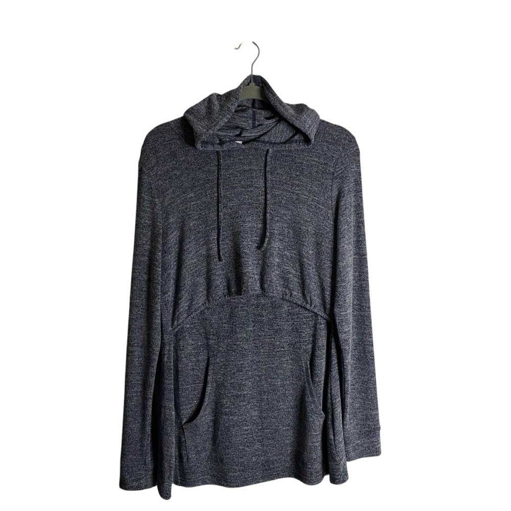 Sosolism Women's Heather Blue Performance Wear Hoodie